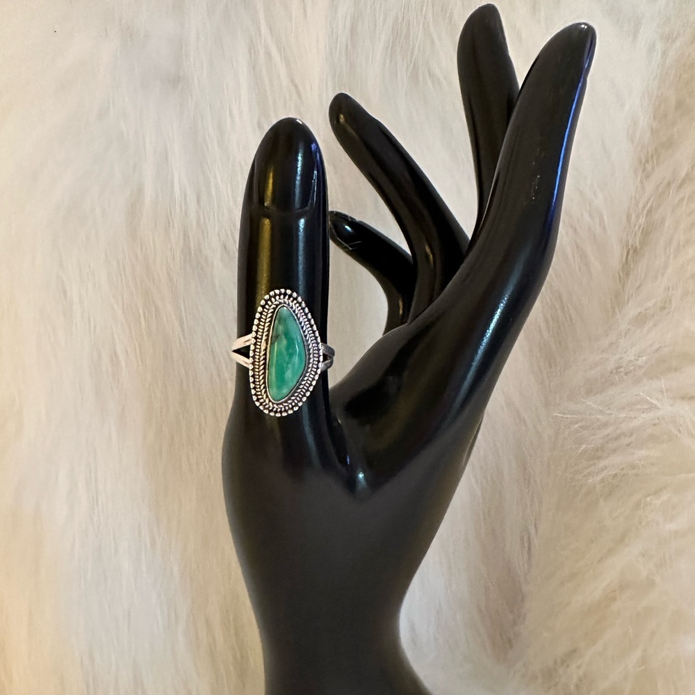 Turquoise 925 Sterling Silver Ring